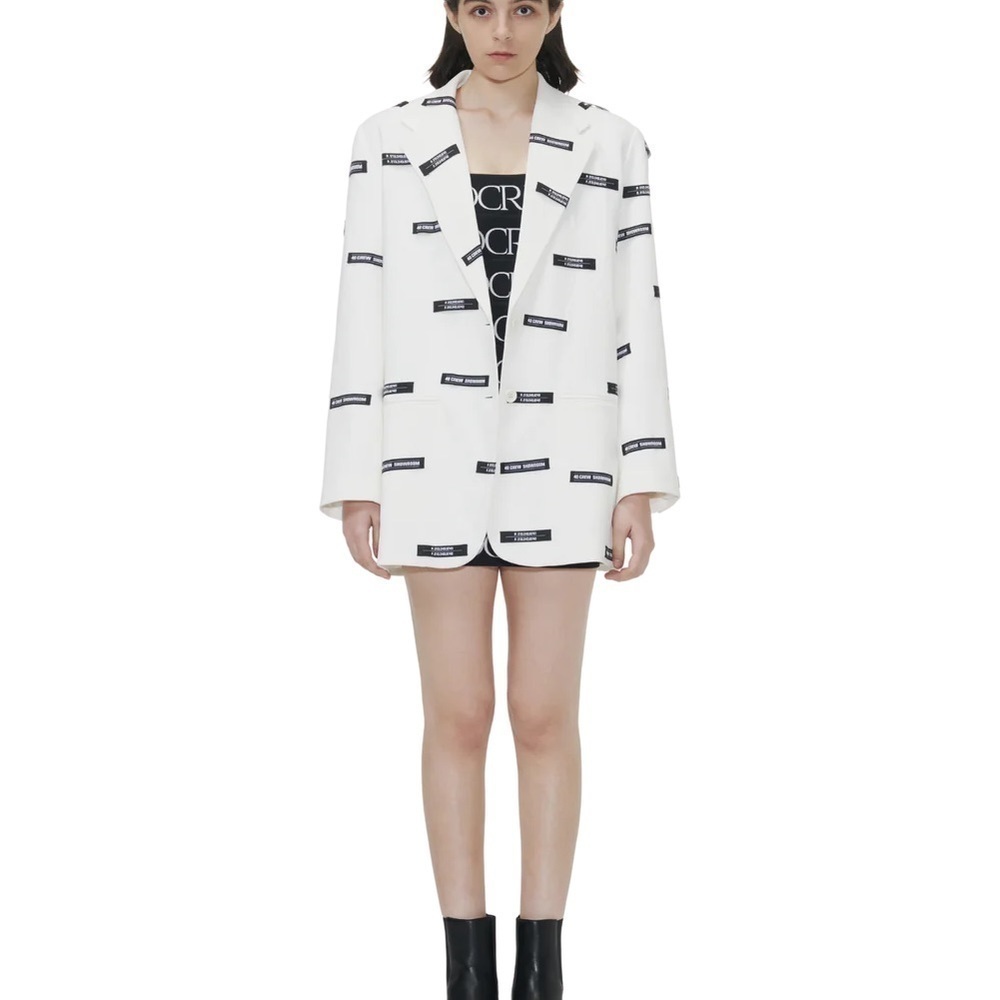 40 Crew White Lead Blazer Jacket - Picture 6 of 15